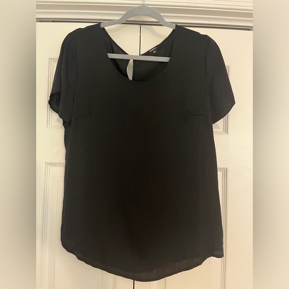 Quince washable silk tee, medium - Picture 3 of 6